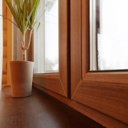 پنجره وین تک طرح چوب در آمل