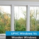 تفاوت پنجره UPVC و پنجره های چوبی